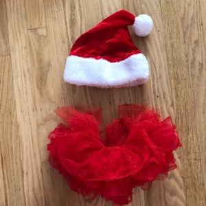 Infant Christmas photo outfit